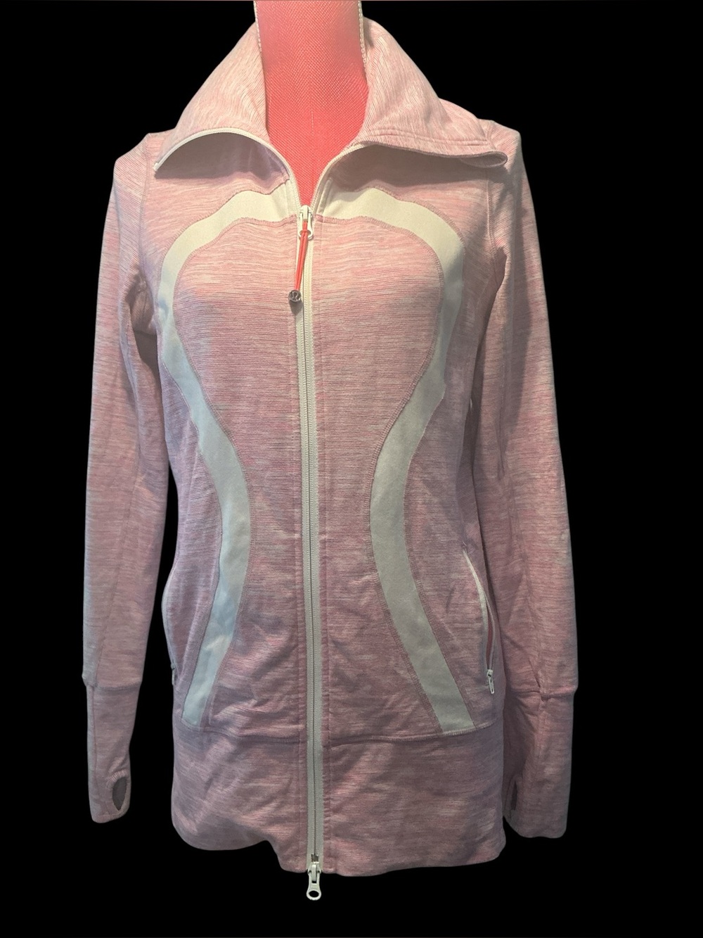 Lululemon long zip up size M